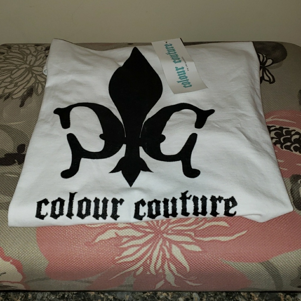 Colour Couture black and white short sleeve Tshirt